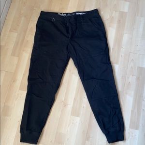 Publish Men’s Jogger Pants Size 34 Black Slim fit